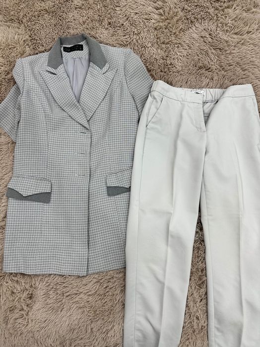 Пиджак светло серого цвета