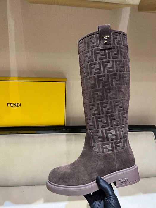 Cizme Fendi - piele naturala 100% premium prezentare completa