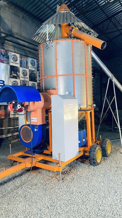 Зерносушилка на газу