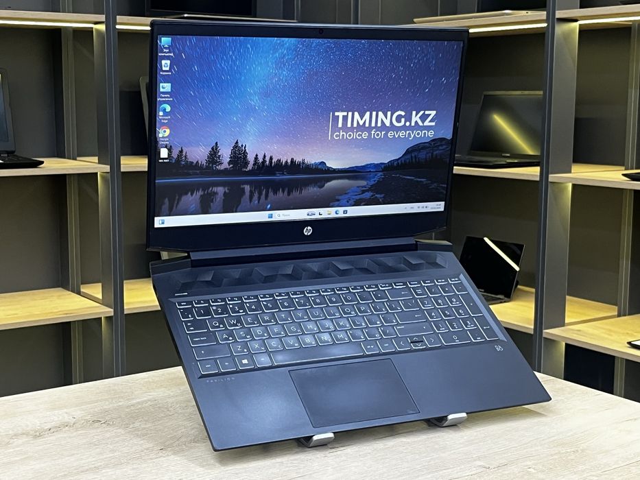 Игровой ноутбук HP Pavilion 15 - Core i5-10300H/8GB/512GB/GTX 1650Ti