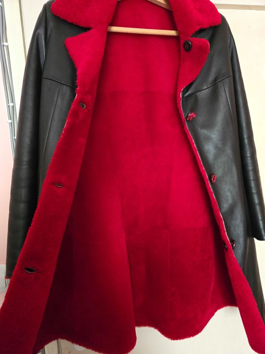 Кожух от естествена кожа