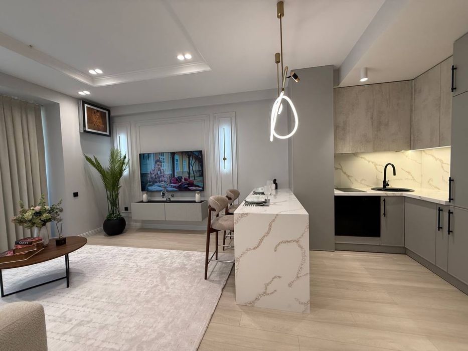 Nrg U Tower , квартира с авторским ремонтом 2-х комнатная.