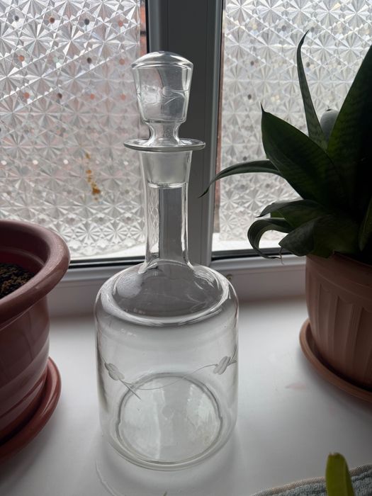 Графин советский стекло