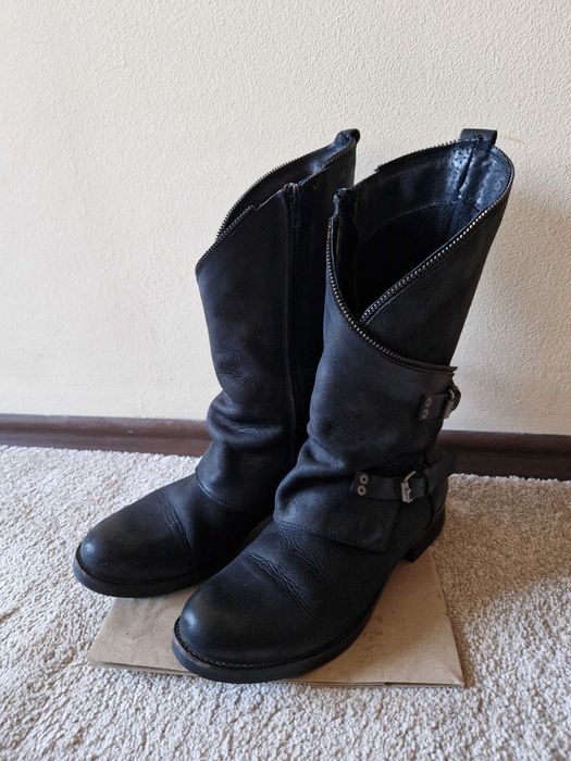 Ботуши естествена кожа