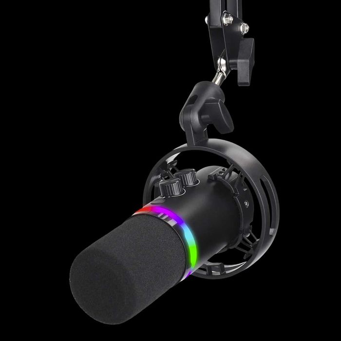 Redragon SOLARA GM307  игровой стрим микрофон со стойкой