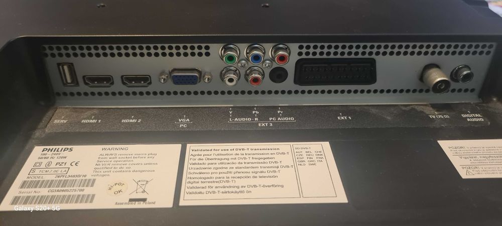 TV Philips 26PFL3403D 26 inch (66 cm diagonală)  (fara telecomandă)