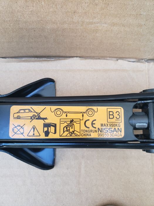 Kit pana cric cheie nissan original