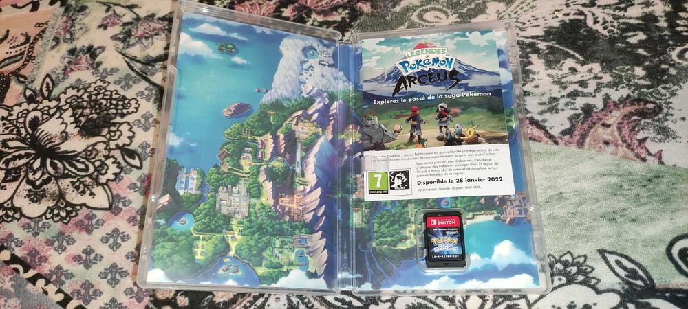 Nintendo switch, Ring Fit Adventure, Mario Kart 8, Pokemon Brilliant D