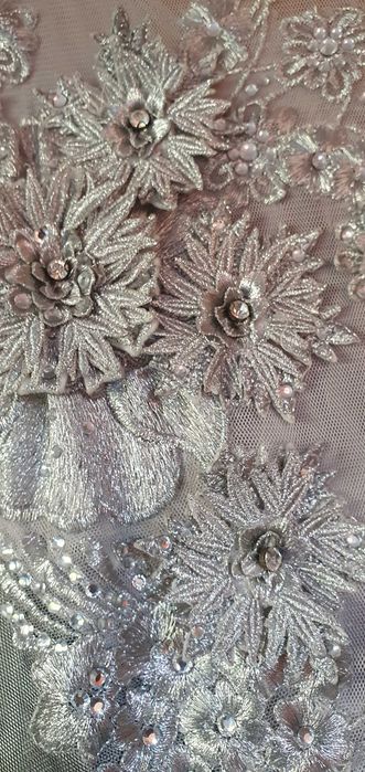 Rochie lunga de ocazie lucrata pe comanda