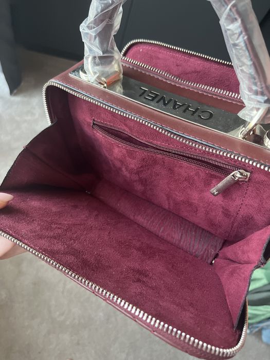 Дамска чанта бургунди