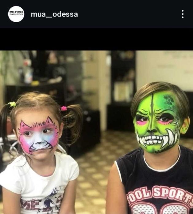 Pictură pe față (Face Painting) profesională - Evenimente și Copii