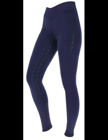 Еластичен дамски брич за конна езда тип клин Covalliero "Classic Star"