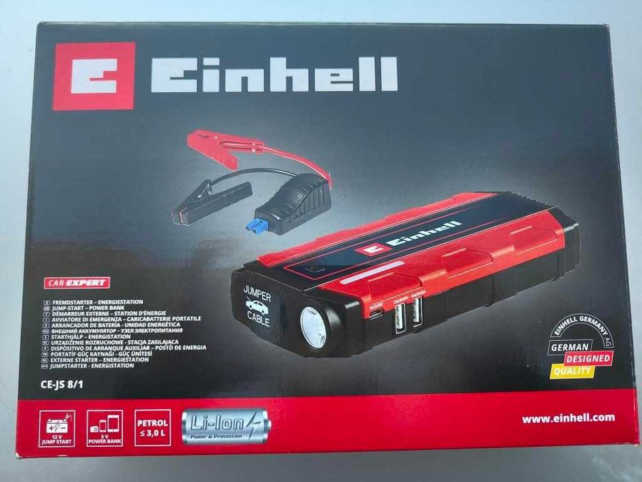 Einhell устройство за запалване на автомобил