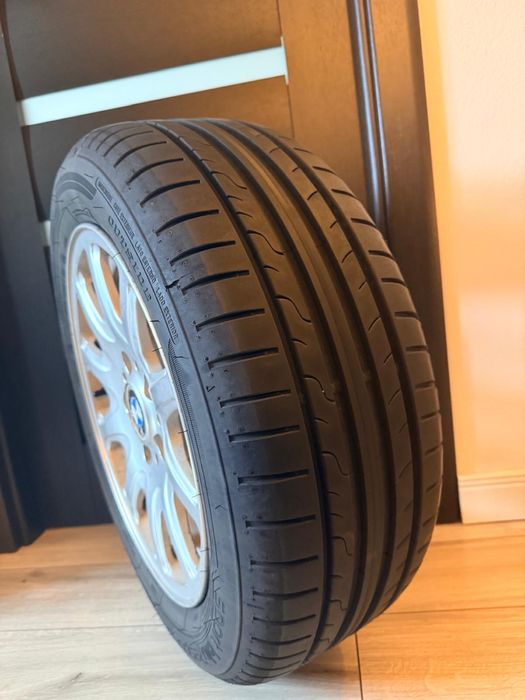 Vand anvelope Vara Dunlop + jante BMW