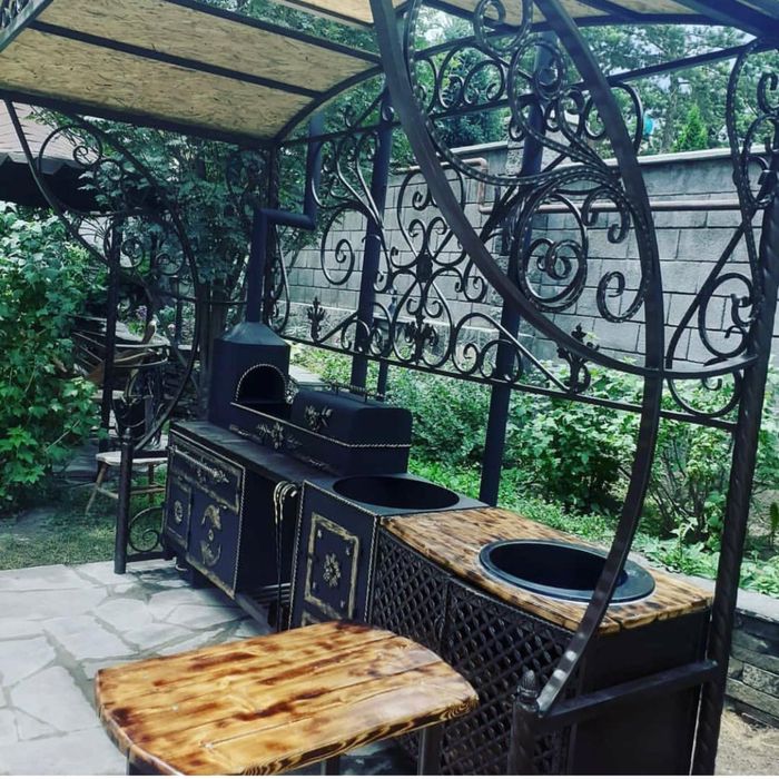 Мангал ошак зона барбекью