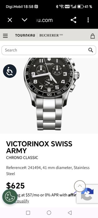 Victorinox Swiss Army Chronograph Quartz 42 mm