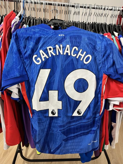 Tricou Chelsea FC cu Garnacho 49 pe spate marime M