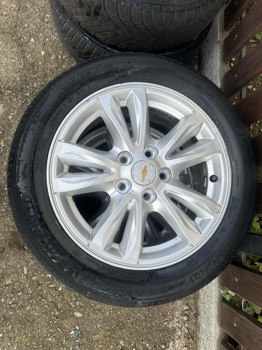 Jante aliaj/roti Chevrolet ~ Opel pe 16” cu cauciucuri 205x55x16