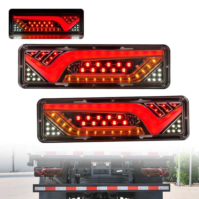 LED диодни стопове 2 бр бус камион ремарке