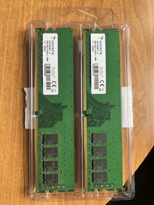 ADATA 16GB RAM (2x8Gb) 2400mhz