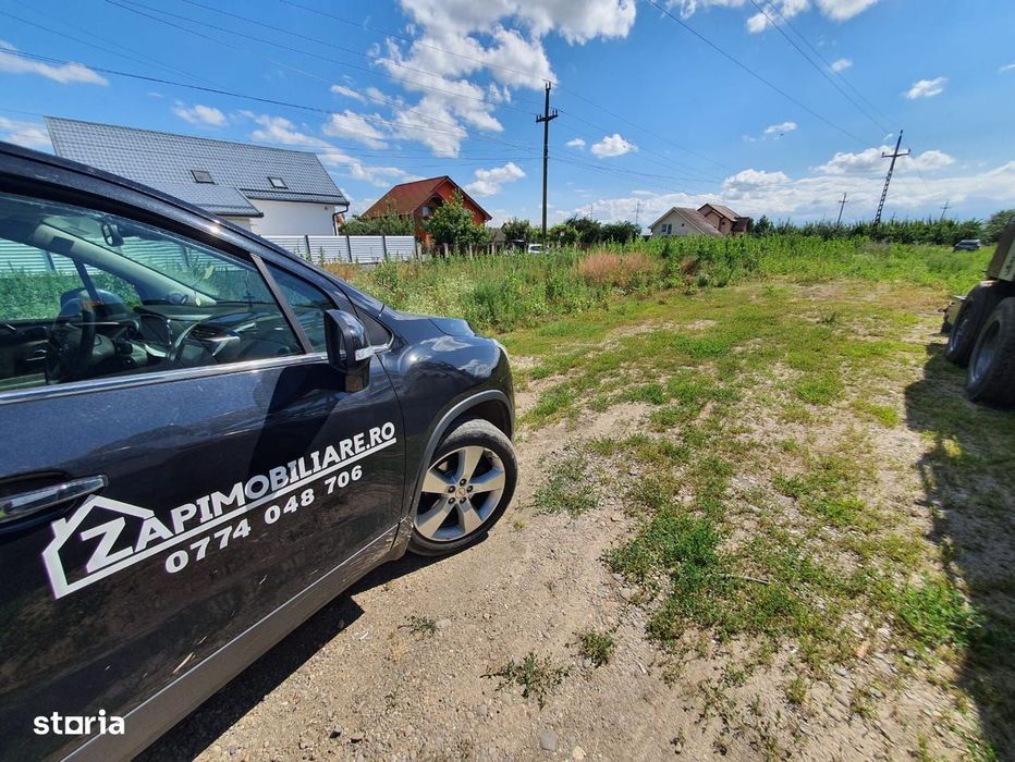 Teren2.600 mp,36 euro mp.la sosea cu toate utilitatile