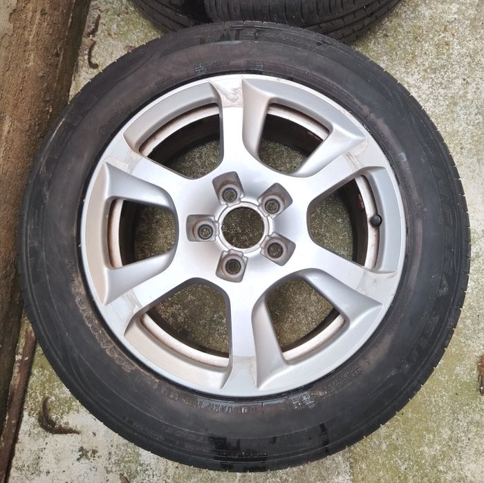 Jante Audi a4 b8 cu anvelope de vara 205 60 r 16 nexxen nfera dot 2018