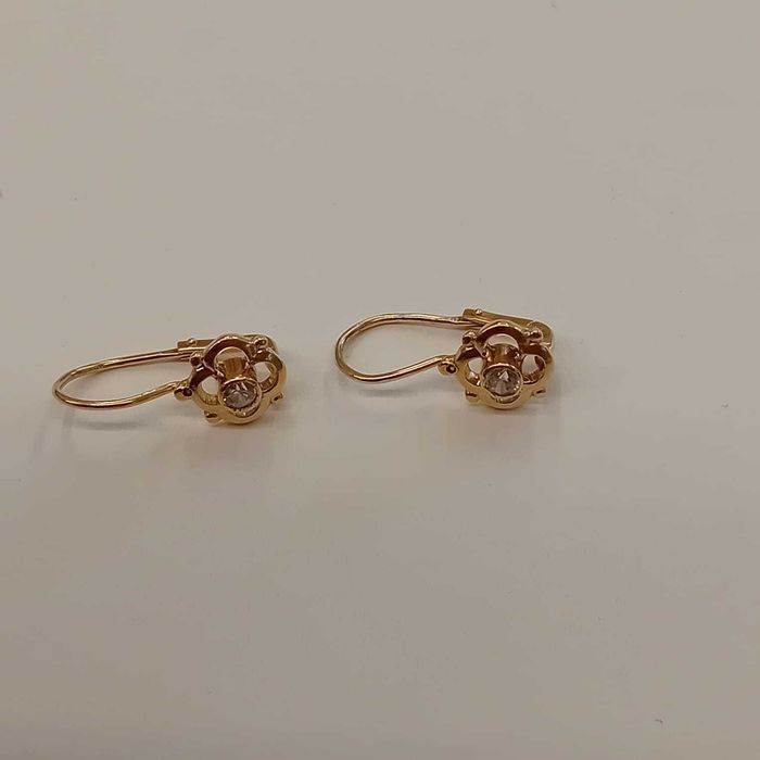 Cercei aur 14k (ag49 Esplanada b.7738) Garantie 2 Ani