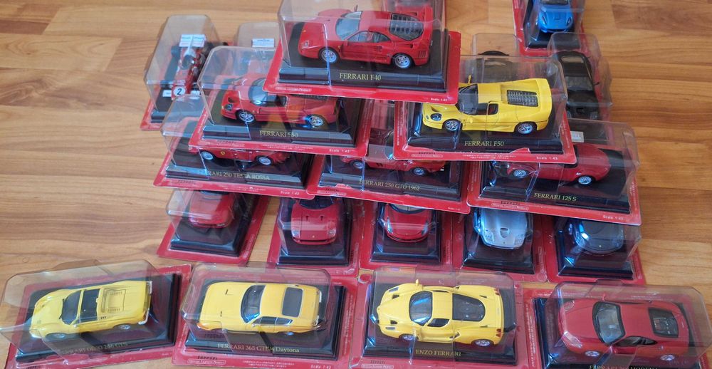 Colectie Ferrari Eaglemoss - machete 1:43