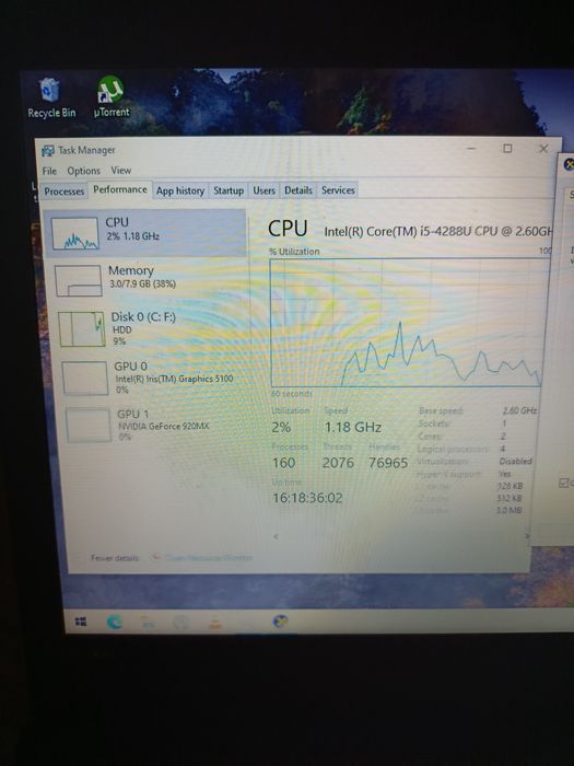 Laptop Lenovo IdeaPad 100-15IBD cu procesor Intel® Core™ i5-4288U 2.60