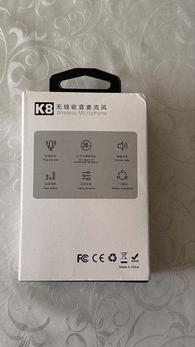 Микрофон петличка К8