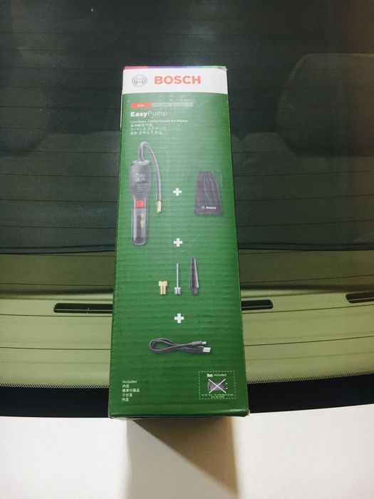 Оригинальный фирменный насос компрессор BOSCH, MADE IN GERMANY/EC