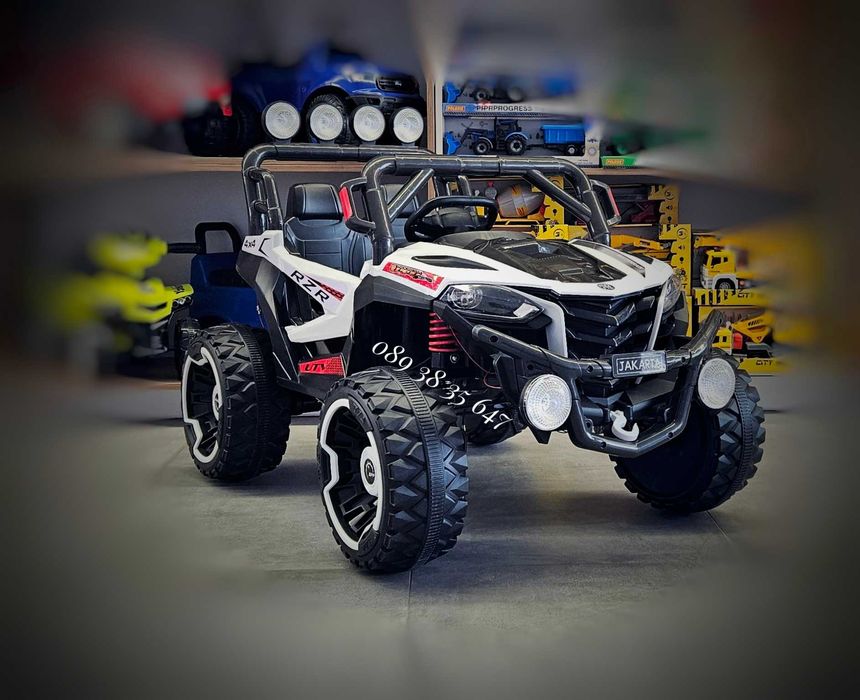 ТОП ЦЕНА!НОВО!Акумулаторно бъги/UTV Jakarta 4x4 с 12V батерия,USB