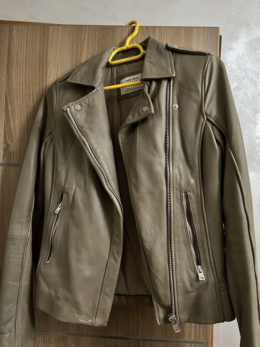 Geci piele  naturala ,zara sau stradivarius