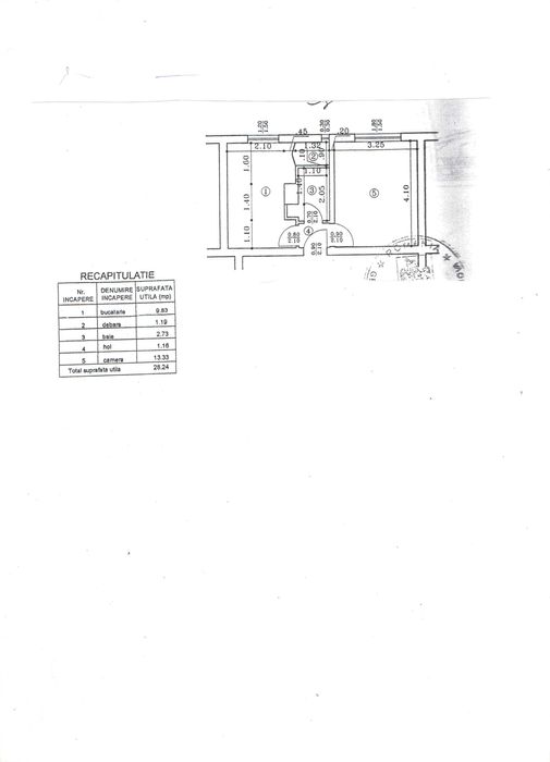 Vand garsoniera Sud(Hasdeu)