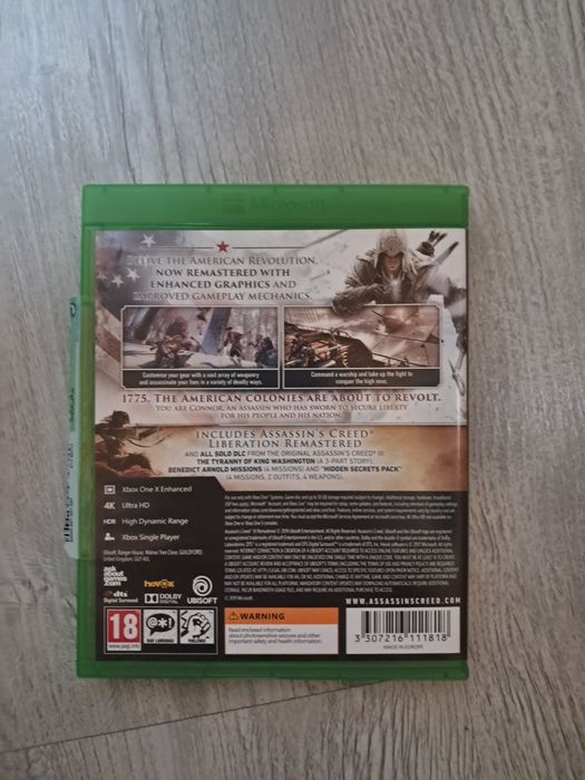 Joc Xbox One Assasins Creed 3 Remastered