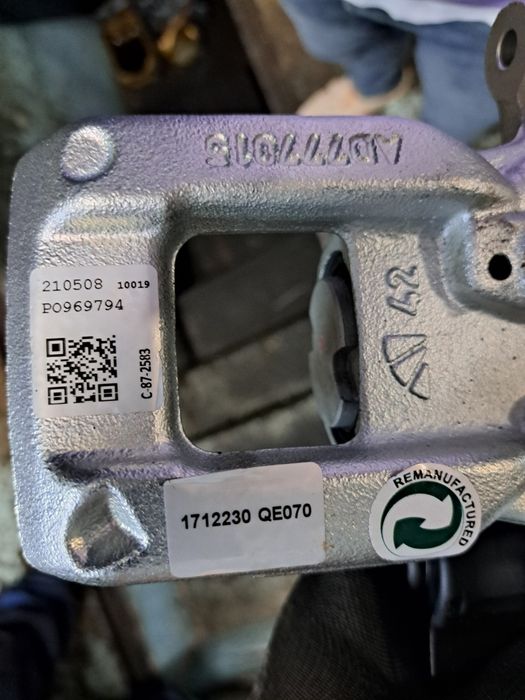 ELSTOCK 87-2583 Etrier frana spate dreapta pentru Citroen ; Peugeot