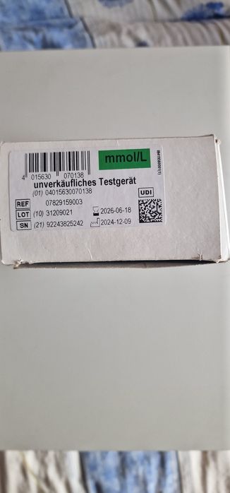 Aparat glicemie Accu-chek bluetooth