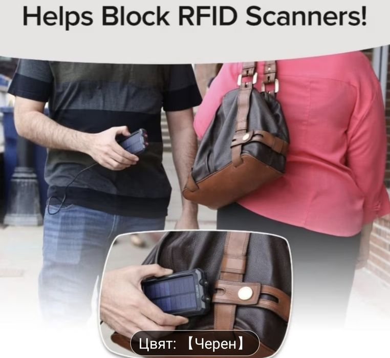 Ултратънък портфейл за карти