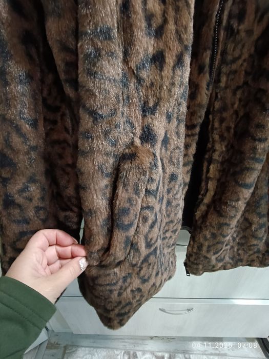 Дамско тигрово палто М