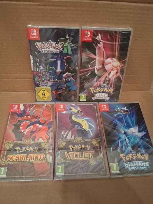 Sigilate Pokemon Z-A Brilliant Diamond Shining Pearl Nintendo Switch