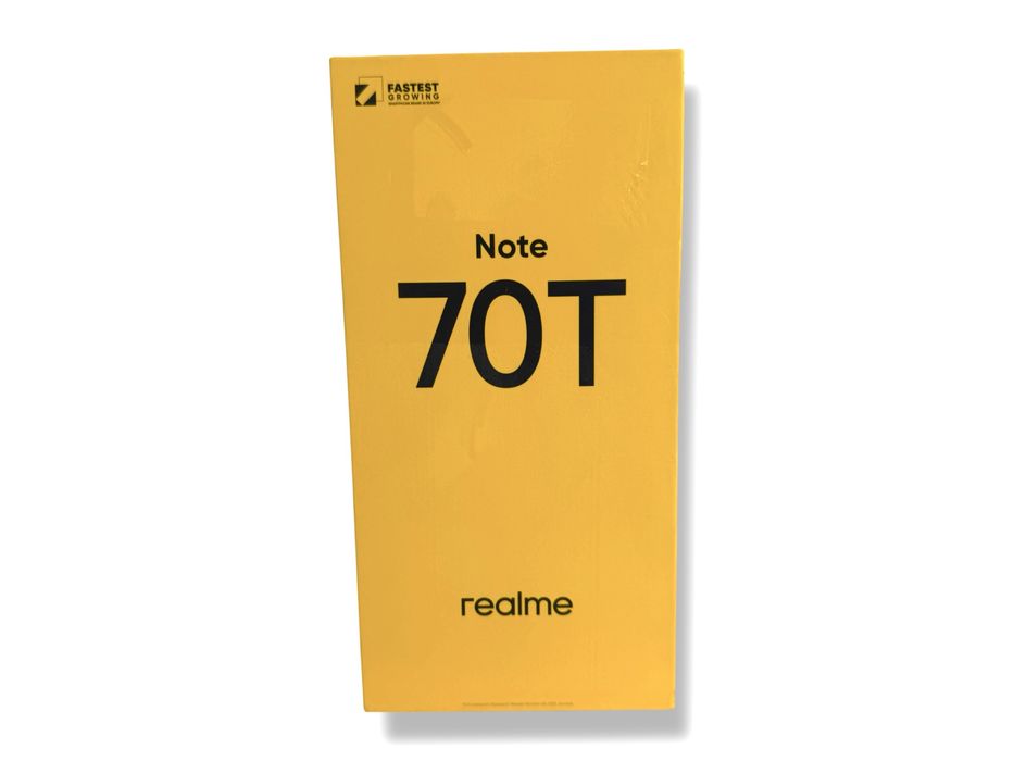 НОВ! Realme Note 70T 64GB 4RAM Black Гаранция!