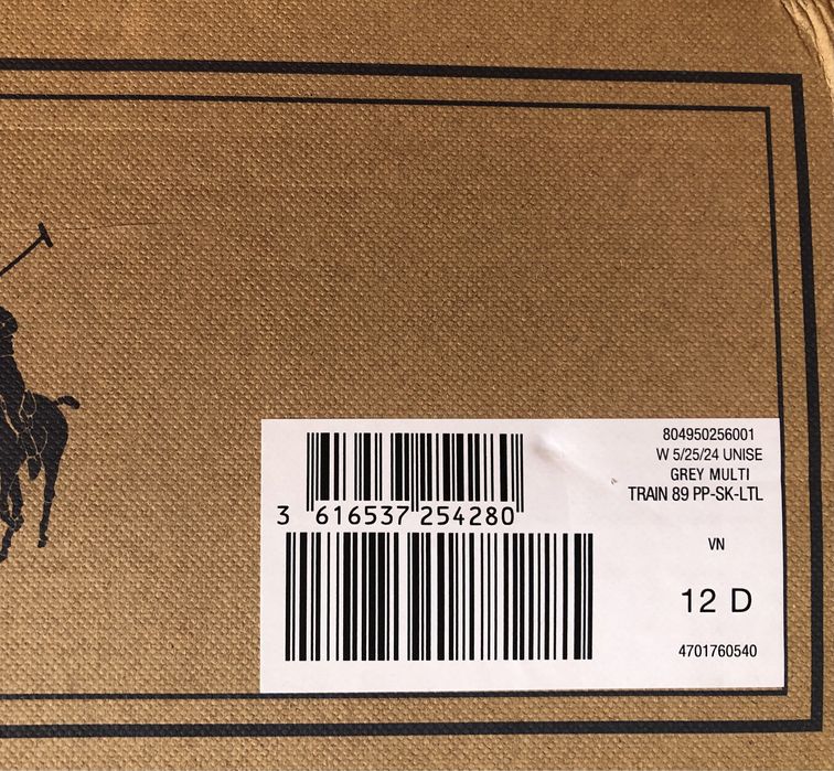 Polo Ralph Lauren Train 89 Sneakers ОРИГИНАЛНИ мъжки сникърси 45/30см