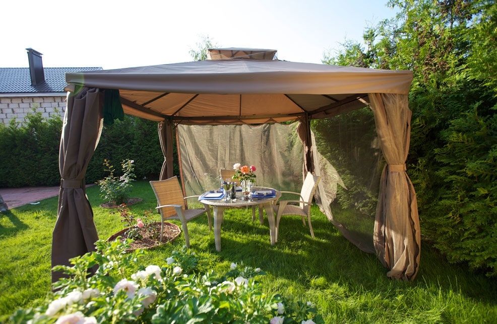 Шатер беседка садовый