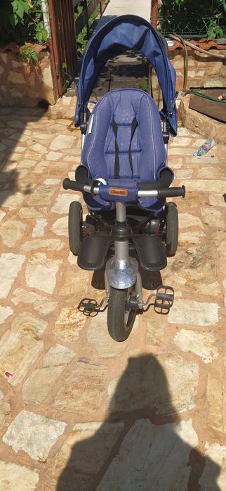 Триколка Chipolino Bolide Navy със сенник