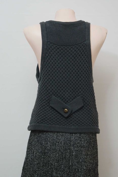 Vesta gri MAJE bumbac  marimea S