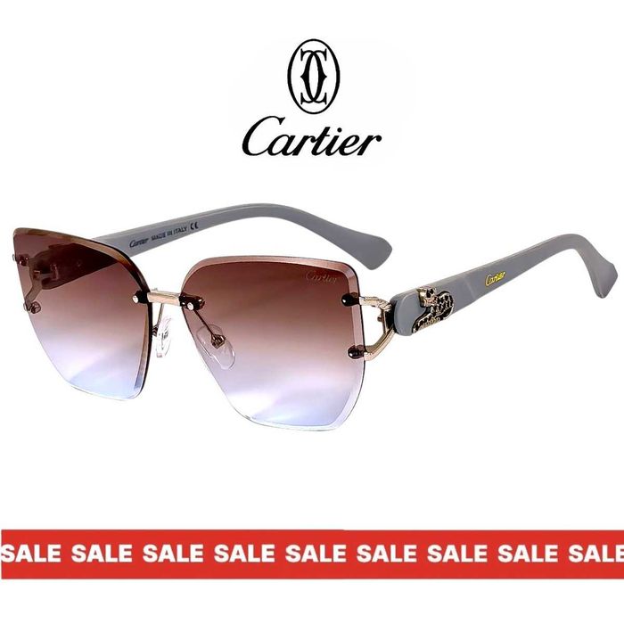 Cartier Falcon 2027 Дамски слънчеви очила с акцент луксозна пантера