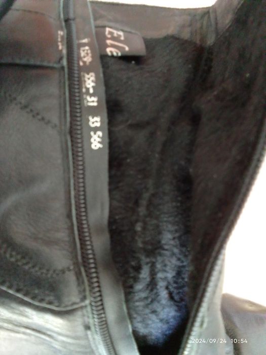 Продам сапожки,кожаные,разм33-34