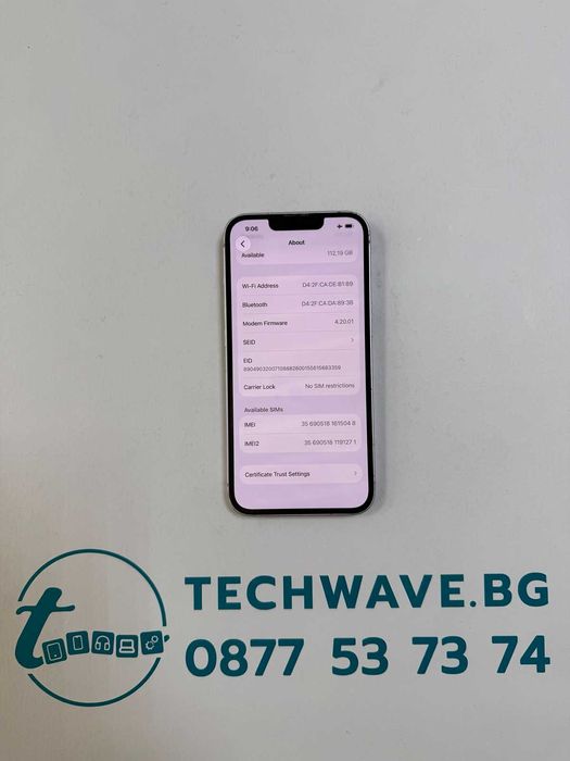 iPhone 14 128 GB Purple 88%