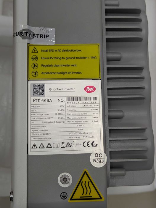 Солнечные инверторы itel Energy (On-grid)