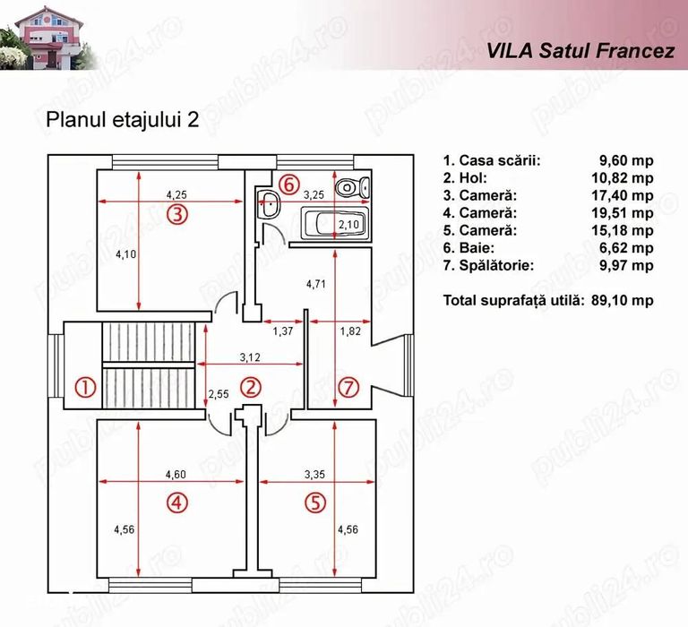 Herastrau I Sat Francez I vila 350mp I gradinita/birou/clinica